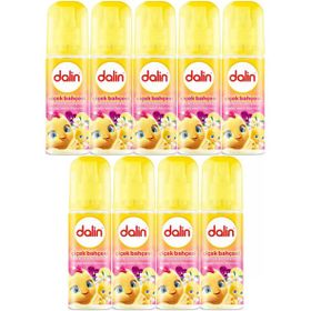 Dalin Çiçek Bahçesi Menekşe Yasemin Limon Kokulu 9'lu 150 ml Bebek Kolonyası