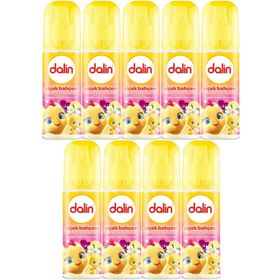 Dalin Çiçek Bahçesi Menekşe Yasemin Limon Kokulu 9'lu 150 ml Bebek Kolonyası