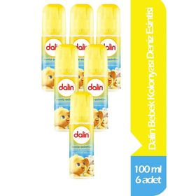 Dalin Deniz Esintisi 6x100 ml Sprey Bebek Kolonyası
