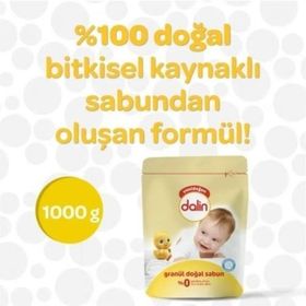 Dalin Doğal Granül 1000 gr Bebek Sabunu