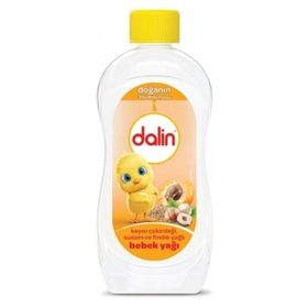 Dalin Doğanın 3'lü Dokunuşu 300 ml Kayısı Çekirdekli Susamlı Fındık Yağı Hipoalerjenik Bebek Masaj Yağı