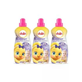 Dalin Düş Bahçesi 3x1500 ml Bebeklere Özel Çamaşır Yumuşatıcı