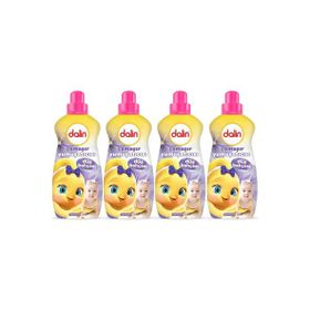 Dalin Düş Bahçesi 4x1500 ml Bebeklere Özel Çamaşır Yumuşatıcı