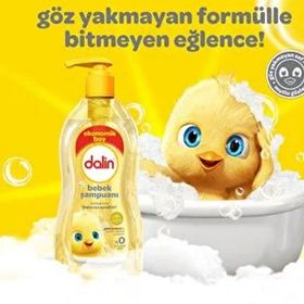 Dalin Göz Yakmayan 2x900 ml Bebek Şampuanı