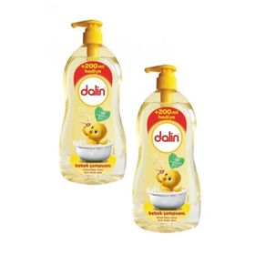 Dalin Göz Yakmayan 2x900 ml Bebek Şampuanı
