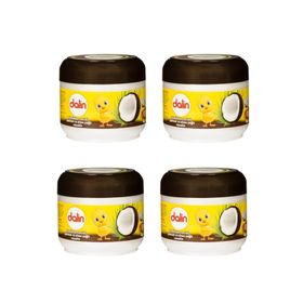 Dalin Hindistan Cevizi Pamuk ve Shea Yağlı 4x100 ml Vazelin