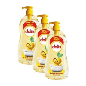 Dalin Klasik 3x900 ml Bebek Şampuanı