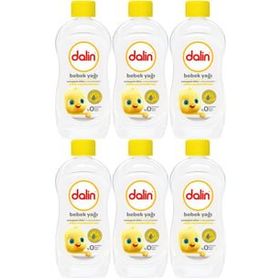Dalin Klasik Etkin Nemlendirici 6x300 ml Bebek Yağı
