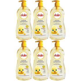 Dalin Klasik Pompalı 6x500 ml Bebek Şampuanı