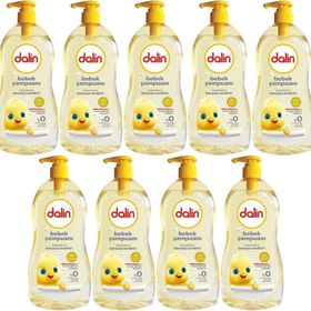 Dalin Klasik Pompalı 9x500 ml Bebek Şampuanı