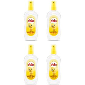 Dalin Light Oil Spreyli 4x200 ml Bebek Yağı