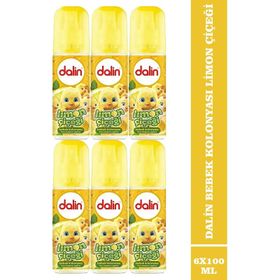 Dalin Limon Çiçeği 100 ml 6 Adet Bebek Kolonyası