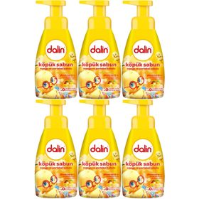 Dalin Mango ve Portakal Kokulu 6x200 ml Köpük Sabun