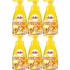 Dalin Mango ve Portakal Kokulu 6x200 ml Köpük Sabun