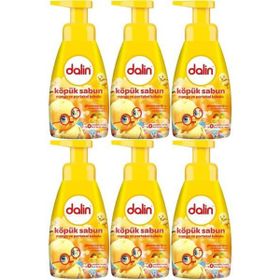 Dalin Mango ve Portakal Kokulu 6x200 ml Köpük Sabun