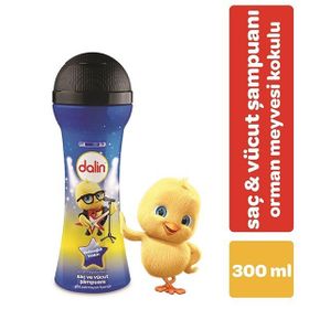 Dalin Mikrofonlu 250 ml Orman Meyveli Saç ve Vücut Şampuanı