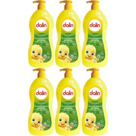 Dalin Nem ve Koruma Avakado Özlü Pompalı 6x700 ml Bebek Saç ve Vücut Şampuanı