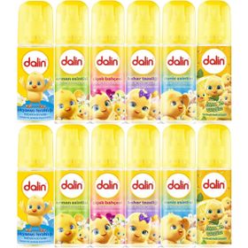 Dalin Okyanus Orman Deniz Çiçek Bahar Limon 12'li 150 ml Bebek Kolonyası