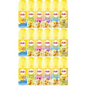 Dalin Okyanus Orman Deniz Çiçek Bahar Limon 18'li 150 ml Bebek Kolonyası