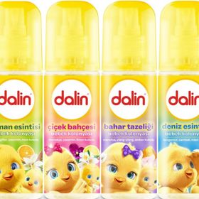 Dalin Okyanus Orman Deniz Çiçek Bahar Limon 6'lı 150 ml Bebek Kolonyası