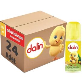 Dalin Orman Esintisi 24x150 ml Sprey Bebek Kolonyası