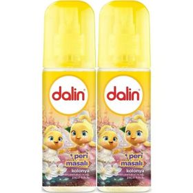 Dalin Peri Masalı Yasemin Portakal Çiceği Paçuli Kokulu 2'li 150 ml Bebek Kolonyası