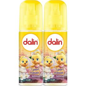 Dalin Peri Masalı Yasemin Portakal Çiceği Paçuli Kokulu 2'li 150 ml Bebek Kolonyası