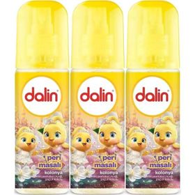 Dalin Peri Masalı Yasemin Portakal Çiceği Paçuli Kokulu 3'lü 150 ml Bebek Kolonyası