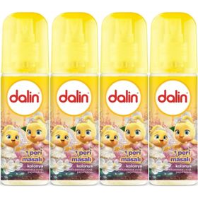 Dalin Peri Masalı Yasemin Portakal Çiceği Paçuli Kokulu 4'lü 150 ml Bebek Kolonyası