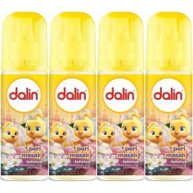 Dalin Peri Masalı Yasemin Portakal Çiceği Paçuli Kokulu 4'lü 150 ml Bebek Kolonyası