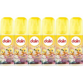 Dalin Peri Masalı Yasemin Portakal Çiceği Paçuli Kokulu 6'lı 150 ml Bebek Kolonyası