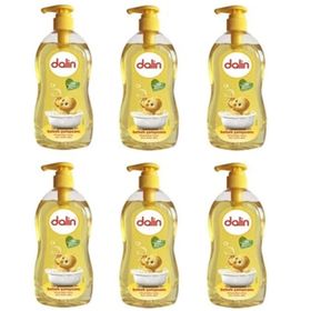 Dalin Pompalı 900 ml 6 Adet Bebek Şampuanı