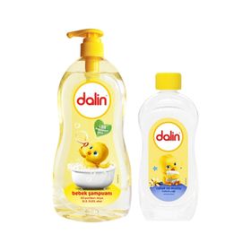 Dalin Rahat Ve Mutlu 700 ml Saç Vücut Şampuanı + 100 ml Bebek Yağı