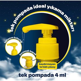 Dalin Rahat ve Mutlu Pompalı 3x700 ml Bebek Saç ve Vücut Şampuanı