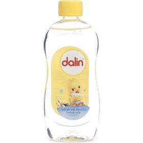 Dalin Rahat ve Mutlu Vanilyalı 6x300 ml Bebek Yağı