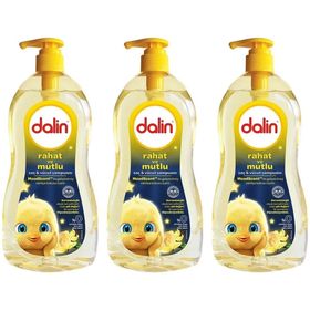 Dalin Rahatlatıcı Vanilya Kokulu Bebek Yağı 300 ml x 3 Adet