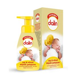Dalin Yenidoğan Saç ve Vücut Köpük 200 ml Şampuan