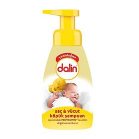 Dalin Yenidoğan Saç ve Vücut Köpük 200 ml Şampuan