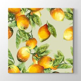 Dalında Limonlar Tablosu