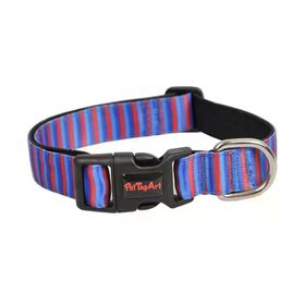 Dalis Çizgili M Boy 30-50 cm Köpek Boyun Tasması
