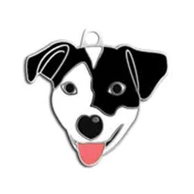 Dalis Pet Tag Jack Russel Siyah Maskeli Köpek Künyesi