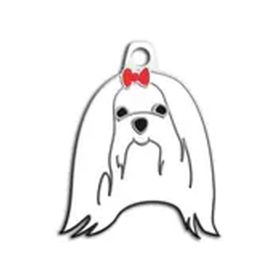 Dalis Pet Tag Maltese Terrier Köpek Künyesi