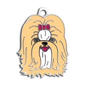 Dalis Pet Tag Shıh-Tzu Krem Köpek Künyesi