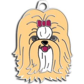 Dalis Pet Tag Shıh-Tzu Krem Köpek Künyesi
