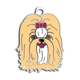 Dalis Pet Tag Shıh-Tzu Krem Köpek Künyesi
