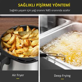 Dalle DL-AF558T1 5.5 lt 1700W XL Yağsız Airfryer