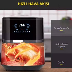 Dalle DL-AF558T1 5.5 lt 1700W XL Yağsız Airfryer