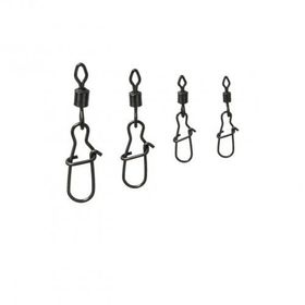 Dam Effzett D-Lock Snap Swivel 10 Adet Klipsli Fırdöndü