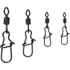 Dam Effzett D-Lock Snap Swivel 10 Adet Klipsli Fırdöndü