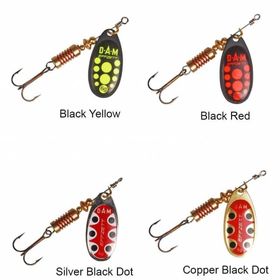 Dam Effzett Standard Spinner 3 gr #1 Copper Black Dot Kaşık